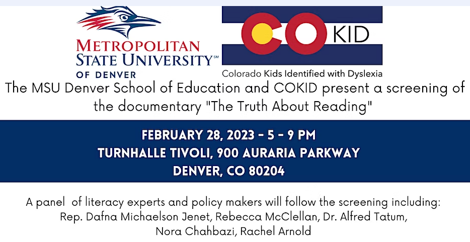 MSU-Denver-Screening-Truth-about-Reading