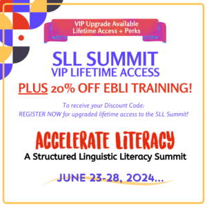 Accelerate Literacy Summit VIP with EBLI
